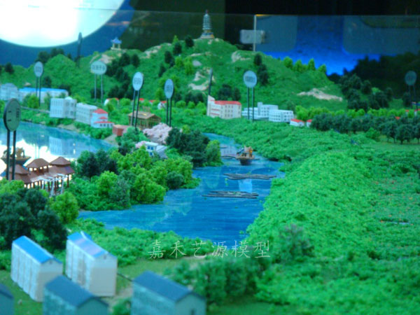 興凱湖風景區(qū)模型(圖4)